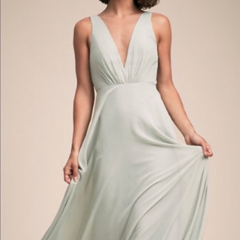 BHLDN by Jenny Yoo dress in Morning Mist color